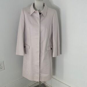 Jil Sander Baby Purple Cotton Peacoat